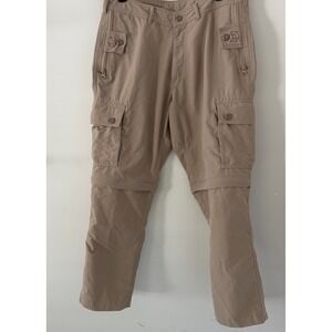 Clothing Arts PaCubed Pick Pocket Proof Convertible Cargo Pants Hiking 30x34
